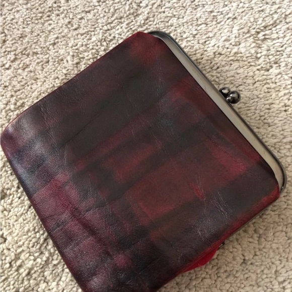 Vintage BUXTON‎ Wallet Burgundy Maroon Top Grain Cowhide Leather - Picture 13 of 15